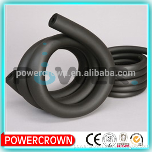Flame retardant high density rubber foam insulation pipe